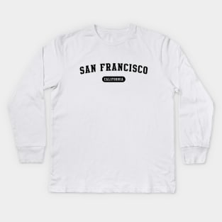 San Francisco, CA Kids Long Sleeve T-Shirt